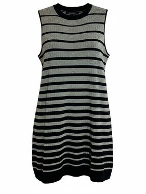 ECI Stretchy metallic Y2K 90s vintage mod dress